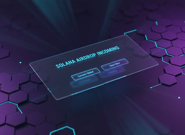 Solana Token Airdrop Website